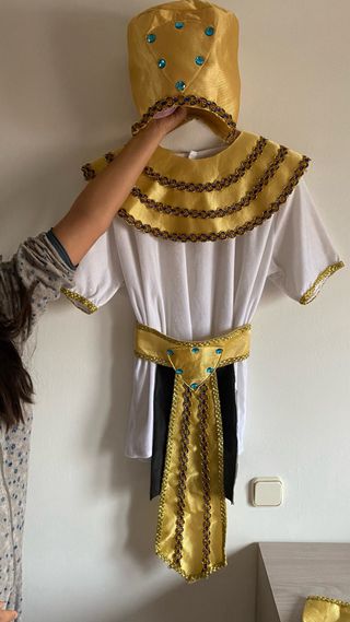Disfraz Sumo Sacerdote Dorado y Blanco