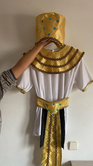 Disfraz Sumo Sacerdote Dorado y Blanco