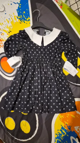 Disfraz Merlina Addams Talla 4