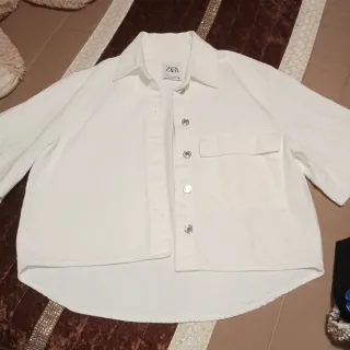 Chaqueta Zara Blanca Talla M