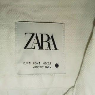 Chaqueta Zara Blanca Talla M