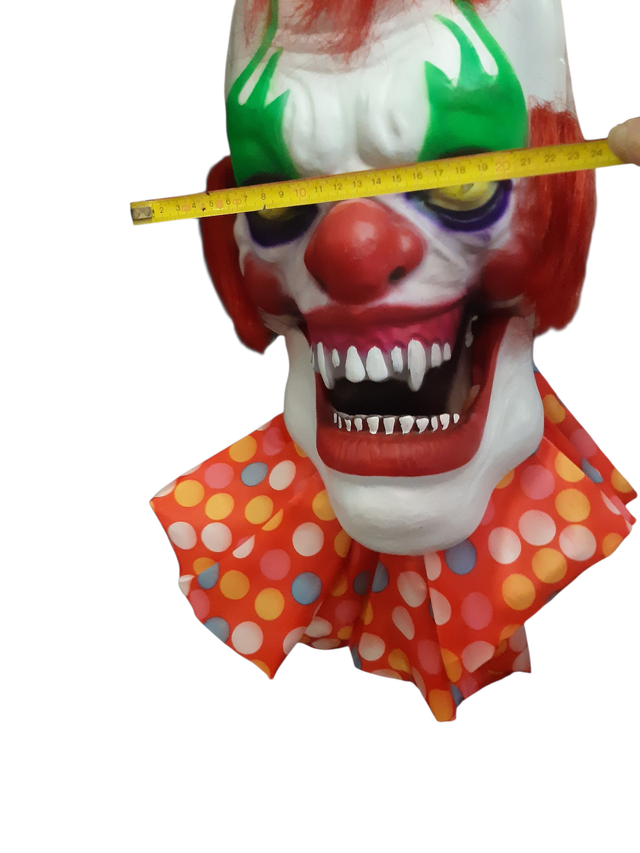 Payaso Horror Parlante Boca Movil Ojos Lumin