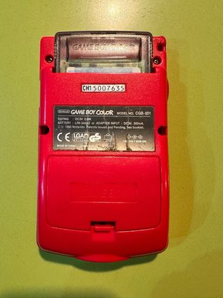 Game Boy Color Rosa chicle Nintendo