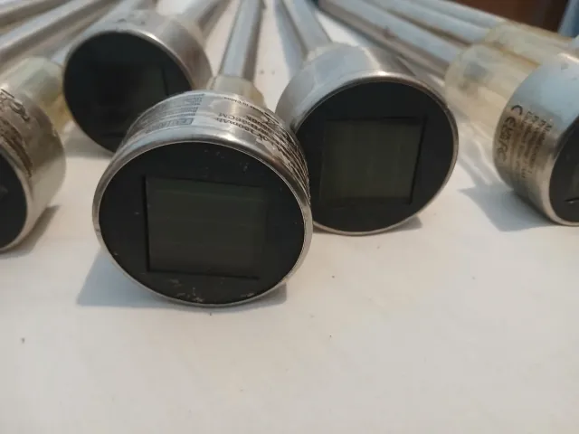 Luces LED Jardín Plata y Transparente