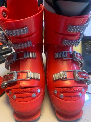Botas de esquí Nordica Junior Rojas