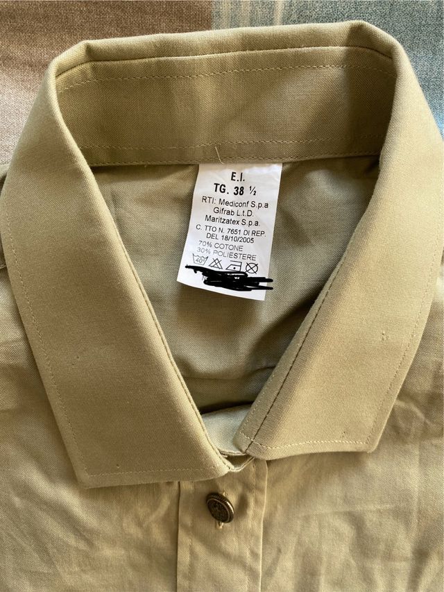 Camicie Estive ed Invernali Esercito