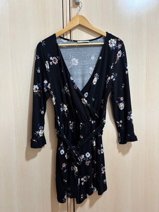 Mono corto estampado floral