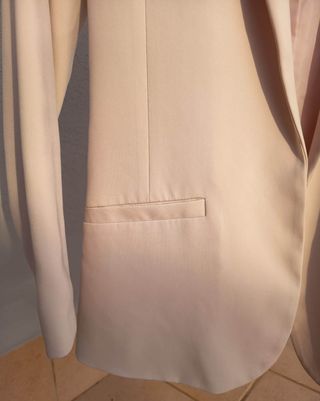 Giacca donna H&M rosa cipria taglia 40