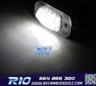 LUZ MATRICULA LED VOLKSWAGEN VW GOLF 3 POLO 3 SEAT CORDOBA