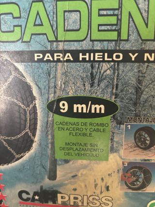 Cadenas para Nieve Carpriss 9 m/m
