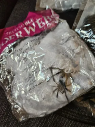 Addobbi Halloween Ragnatele e Ragni