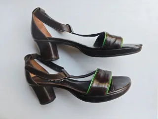 Sandalies C.doux Time Marróns i rivet Verd ,38