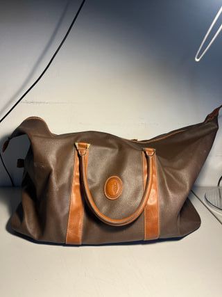 Borsone Trussardi marrone Vintage In Ottimo Stato