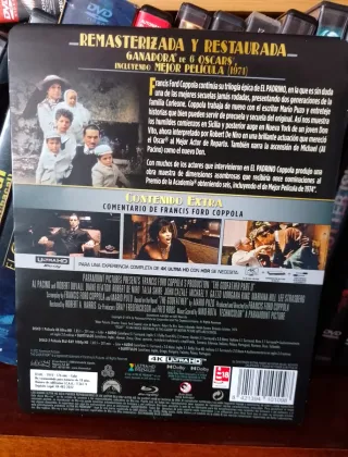 El Padrino Parte II 4K UHD + Blu-ray