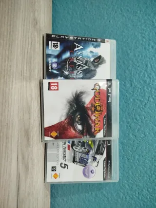 Pack 3 Juegos PS3: Assassin's Creed, God of War, G