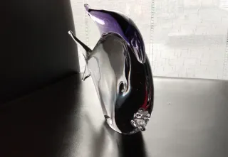 Pesce Murano V.Nason firmato