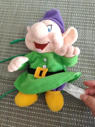 Peluche Mini mochila Enanito Disney
