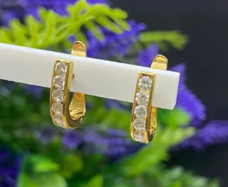 Pendientes Cierre Catalán Oro 18kt