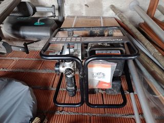 Motobomba de agua gasolina