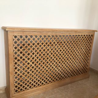 Muebles de salón completo madera rascada.