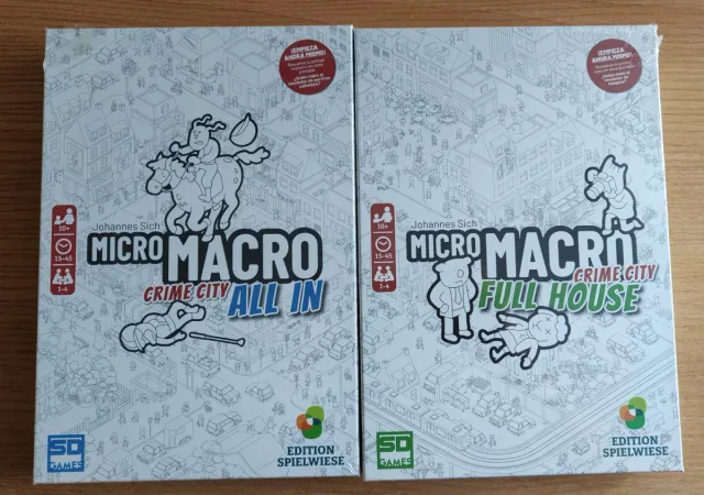 Micro Macro Crime City All In y Full House