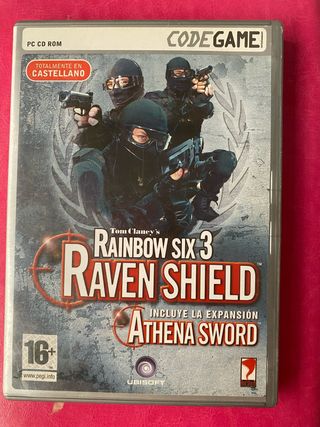 PC CD ROM Rainbow Six 3 Raven Shield