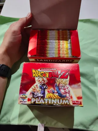 Caja Dragon Ball Z Platinum Lamincards Completa