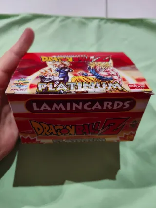 Caja Dragon Ball Z Platinum Lamincards Completa