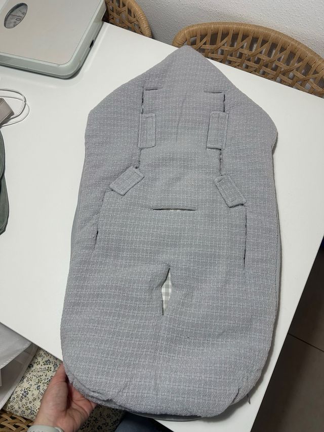 Saco capazo Walking Mum gris