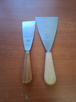 PALMERA DUO DE ESPÁTULAS INOXIDABLES NUEVAS