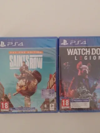 PRECINTADOS. Juegos PS4 y PS5 