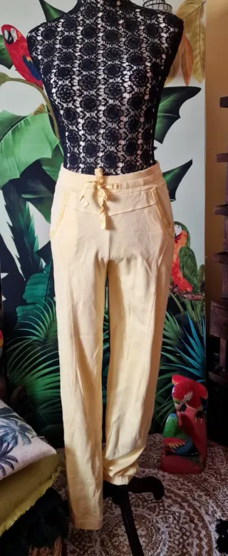 Pantaloni sportivi Deha Gialli