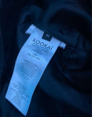 Pantalón Kookaï cuadros gris