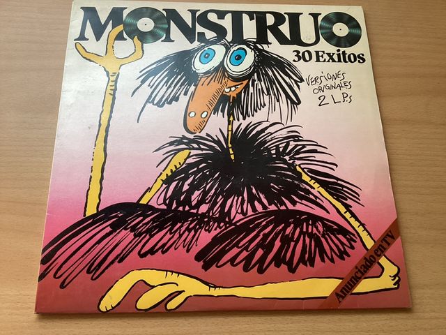 Disco Doble Monstruo Vinilo 30 Éxitos