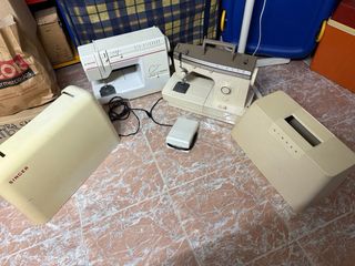 Lotto 2 macchine da cucire Singer