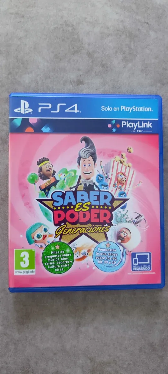 PS4 Saber es Poder Generaciones - Playlink