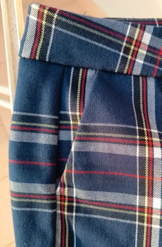 Pantaloni donna a quadri taglia 40