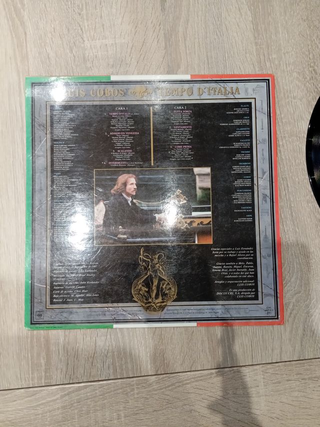 Vinilo Luis Cobos - Tempo D'Italia