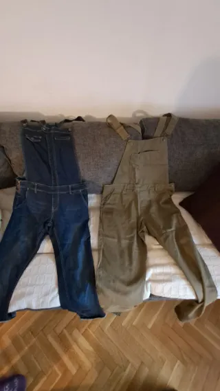 Dos petos vaqueros talla L
