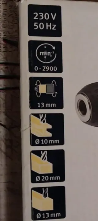 Trapano percussione CMI 500W