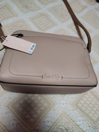 Bolso  Beige y Marrón Mujer