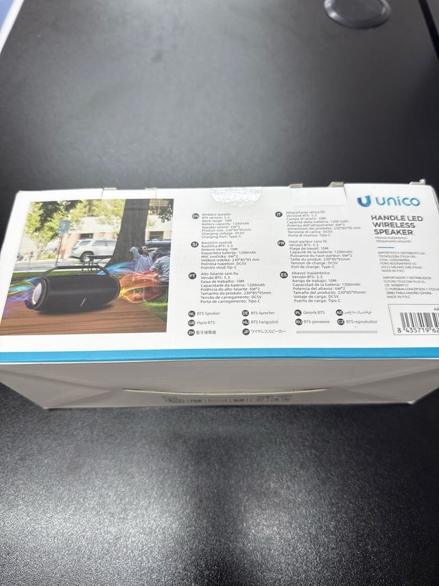 Altavoz Bluetooth marca único a estrenar