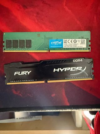 Memoria RAM Crucial DDR4 8GB 2400MHz