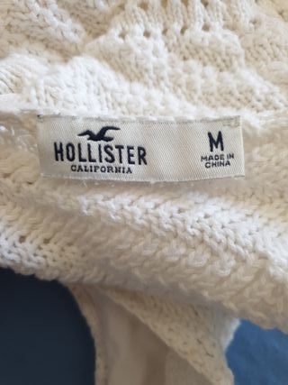 Top Hollister Blanco