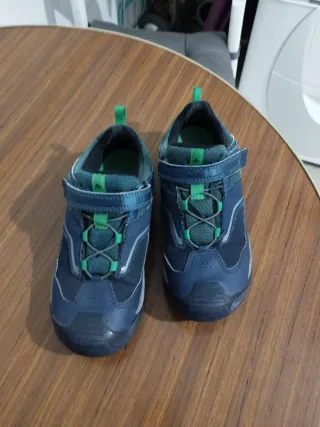 Botas Quechua Cross Rock niño T. 34/35 resistentes