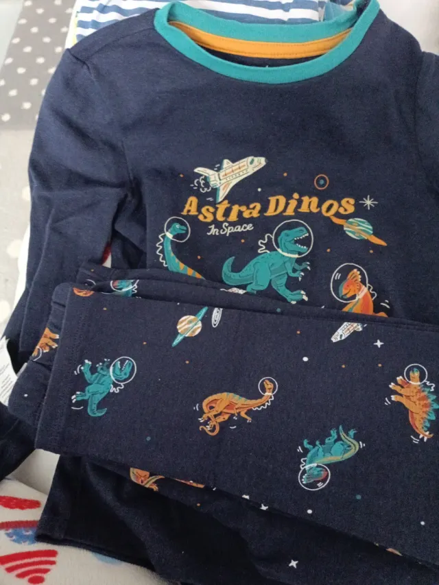 Pijama niño algodón invierno talla 6