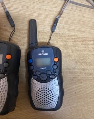 Coppia Walkie Talkie Brondi FX-10