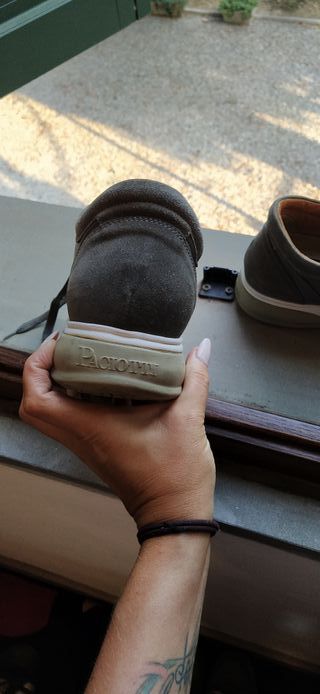 Scarpe uomo marroni/grigie