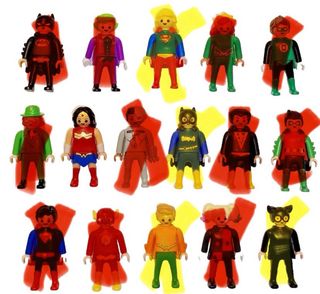 Cambio Figuras Playmobil DC Kinder