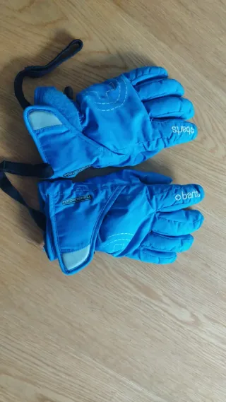 Guantes de esquí Barts azules. 

Dan talla 4 6/8